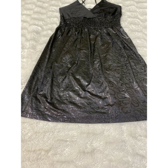 Seductions Sz M One Piece Lingerie Womens Medium Sexy Babydoll Dress Black - Picture 2 of 10